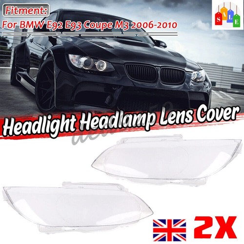 Headlight headlamp lens - 2x,