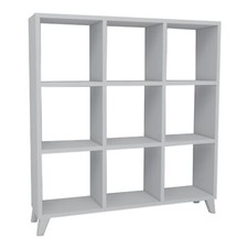 Cube square bookcase with - 9,