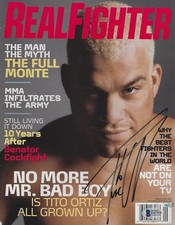 Tito Ortiz Signed 2006 Real
