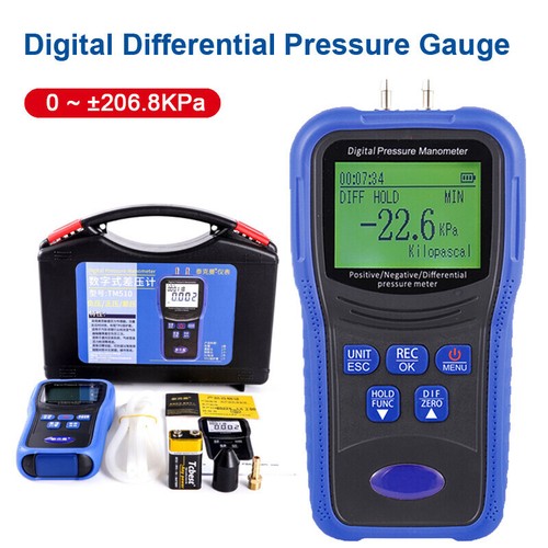 Digital manometer 30psi 206kpa - digital, 30psi/206kpa