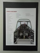 MILITARY AIRFORCE PRINT-  P-51D/K MUSTANG : IN THE COCKPIT