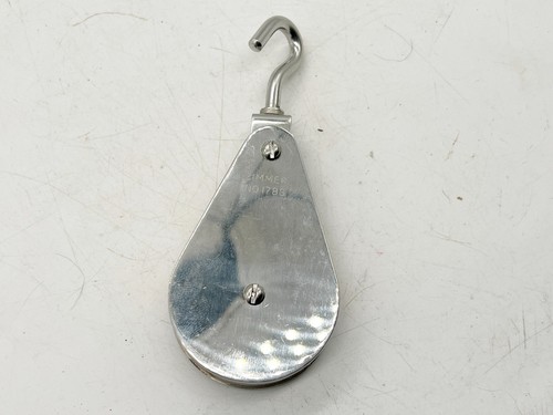 Vintage pulley metal - vintage, hook