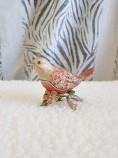 Vintage Bird Enamel Trinket