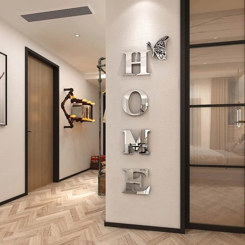 Set home mirror wall - 3d,