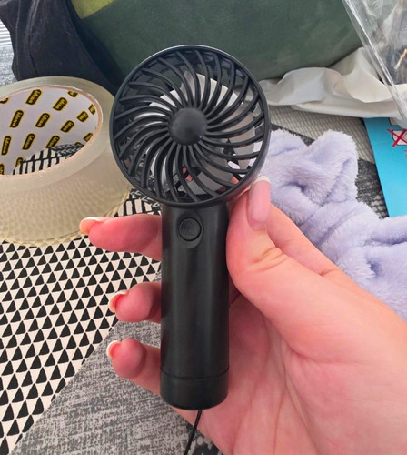 Black rechargeable handheld - rechargeable,