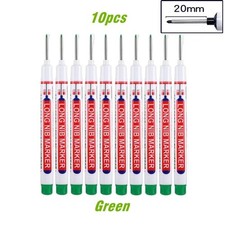 10Pcs Black Deep Hole Long Nib