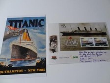 Titanic white star line poster - white,