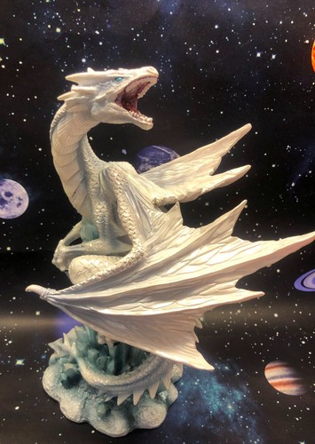 Ice dragon protector fantasy - ice,