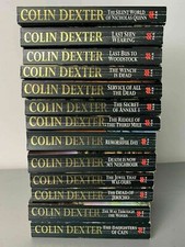 13 x Colin Dexter Bestselling Novels Inspector Morse Mystery Book Series