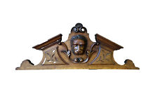 French Antique Hand Carved Oak