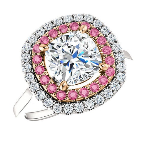 3ct cushion simulated diamond - simulated,