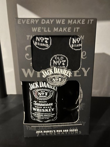 Jack daniel mug and socks - daniel’s,