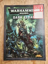 Warhammer 40k Dark Eldar 5th Edition Codex 2010 Damaged