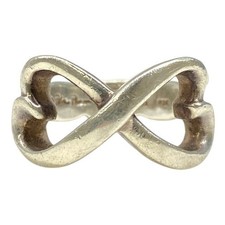 Tiffany & Co. Paloma Picasso Double Loving Heart Ring, SV925