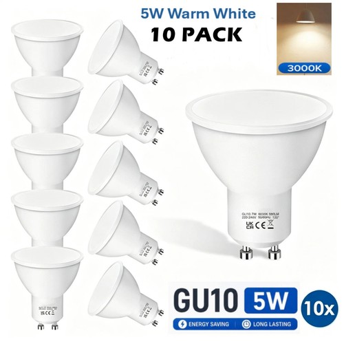 Pack gu10 led bulbs - bulbs, 5w