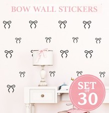 Bow Wall Stickers Kids Bedroom