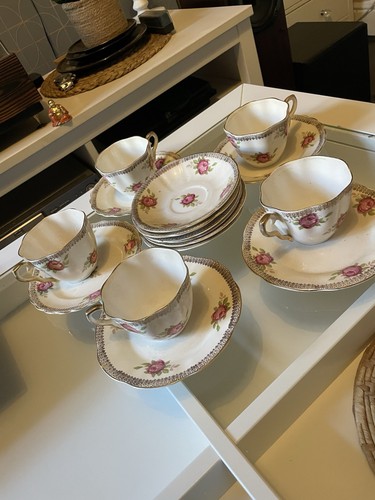 Staffordshire bone china - ,