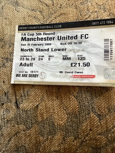 Derby county manchester - derby, v