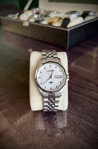 Mens stainless steel citizen - mens,