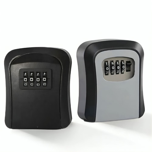 Wall mounted key safe - mounted,