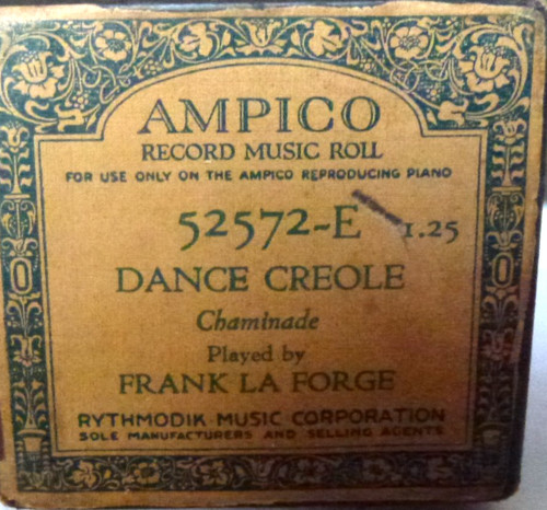 Ampico record roll - ampico,