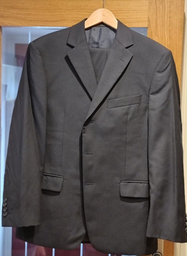 Blue mans piece suit - m&s,