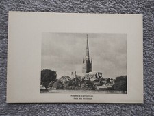 Norwich Cathedral, from the South East - Antique Print - 1940