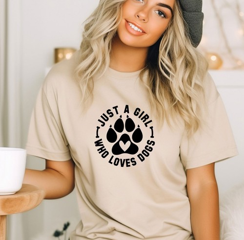 Just girl who loves dogs - just,