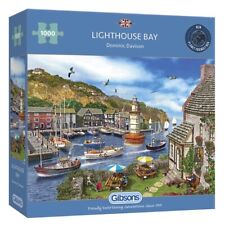 Gibsons Games Lighthouse Bay 1000 Piece Jigsaw Puzzle Toys G6285