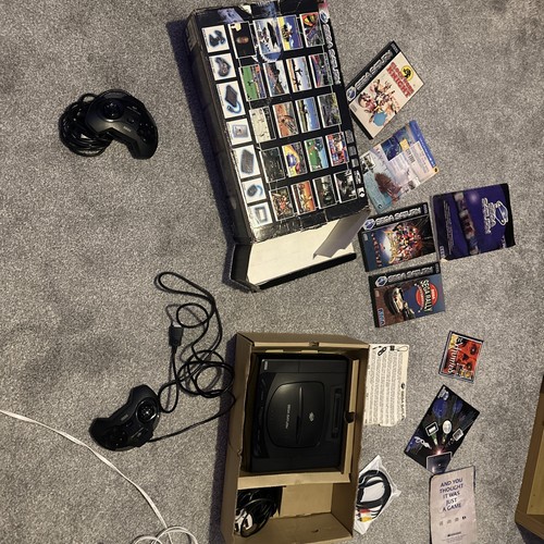 Sega saturn mk1 bundle boxed - saturn,
