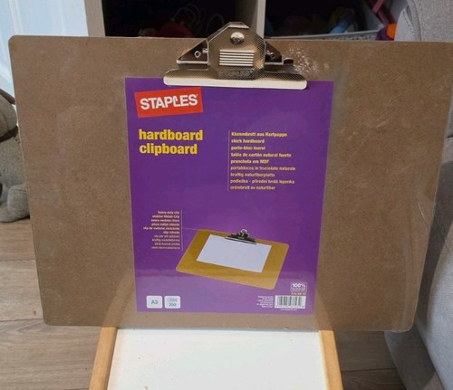 Large clipboard wooden - a3,