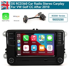 Car Radio Stereo DS RCD360 187B Carplay Bluetooth touch screen For After 2010 VW