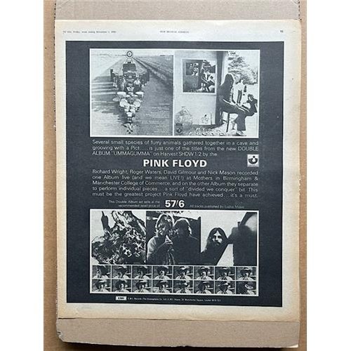 Pink floyd ummagumma - ummagumma, poster