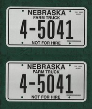 4-5041 Pair of NEBRASKA Farm