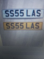 Private Number Plate ,On Retention SS55LAS Ready To Go On Your Car