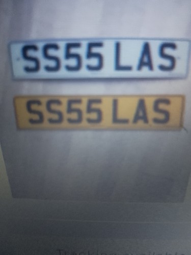 Private number plate - private,