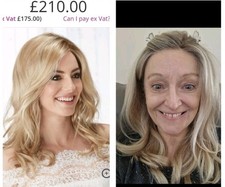 Fantasy Petite Wig  Natural Image Creamy Glow Rooted - Used Worn Around 6 Times