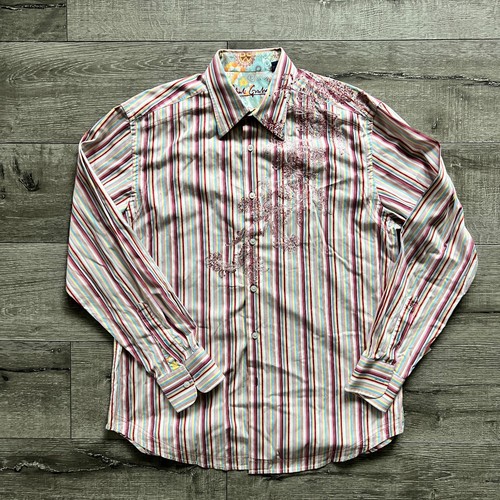Robert graham shirt men l - robert,