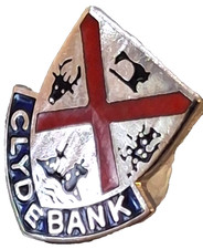 Clydebank town small - small, pin