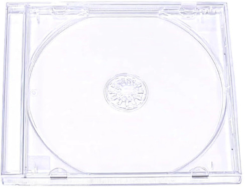 Jewel cases with clear - with,