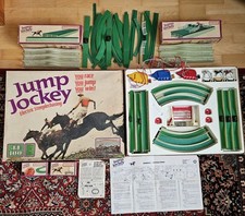 Vintage Tri-ang Jump Jockey JJ100 Horse Racing Game +EXTRAS SOLD UNTESTED -GT45