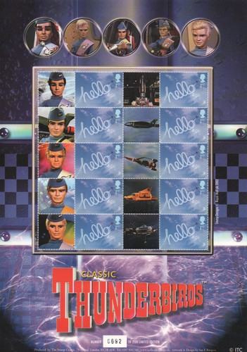 Thunderbirds smiler stamp - smiler,