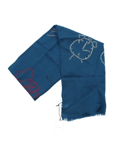 Paul smith men scarf - men's, blue