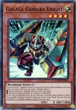 DUAD-EN002 Gagaga Ganbara Knight : Super Rare 1st Edition Mint YuGiOh Card