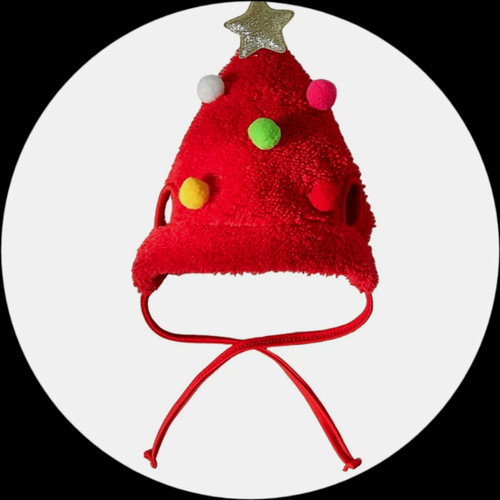 Patpat dog christmas - tree, hat