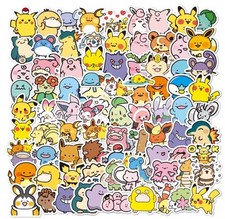 50 POKÉMON STICKERS BRAND NEW