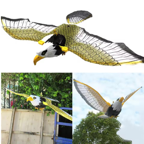 Owl decoy bird deterrent - owl,