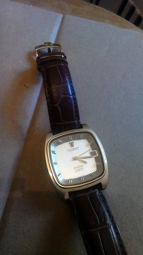 Gents omega constellation gold - gents,
