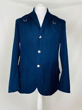 MIGHTY-MAC Aro Jack Dark Blue Blazer, Lightweight, M, Chest 38"