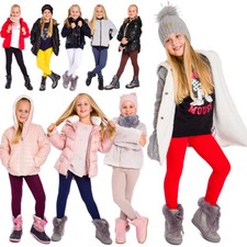 Kids Warm Winter Soft Leggings
